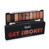 Get Smoky 10 Color Eyeshadow Palette | Smudge Free | Long Wearing And Easily Blendable Eye Makeup Palette Matte, Shimmery And Metallic Finish