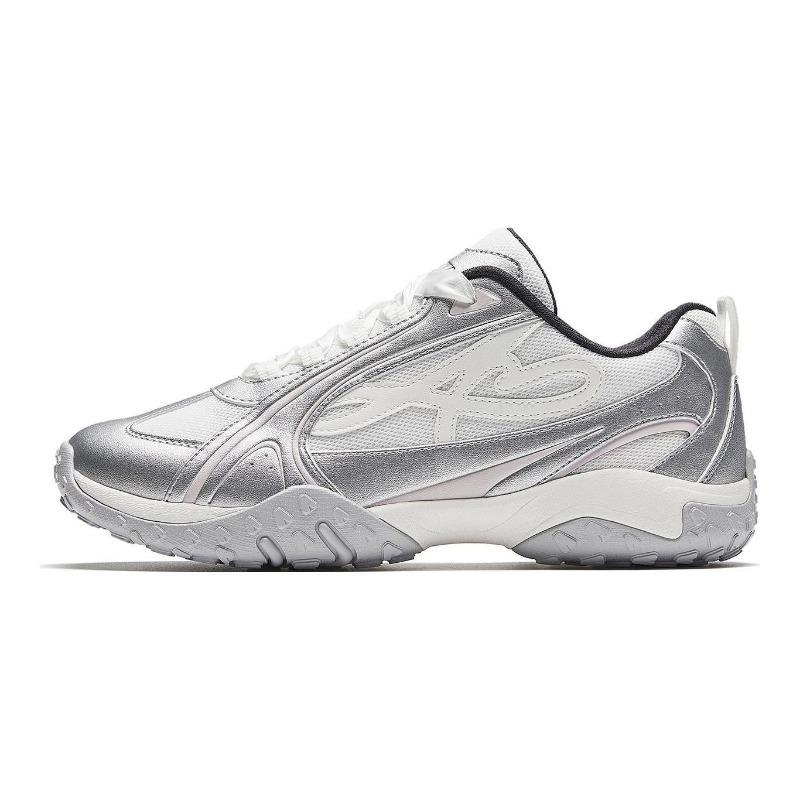 Anta Women s Joy Ballet Low Top Casual Shoes Silver White 922618881-5 35.5