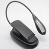 4 LED Reading Lamp Rechargeable and Flexible Gooseneck Nightlight Desktop Clip Light with Stand Music Stand Light