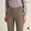OLIVIALAUREN Straight Fit Check Pants_Vocdlxs1231