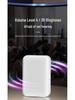 Electronic Flashing Doorbell for Deaf-Mute Seniors with Remote Control and Seven-Color Light