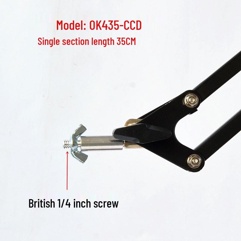 PDOK Universal Metal Cantilever Stand for Industrial Monocular Microscope and CCD Camera Monitoring