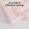 1 PC Summer Cooling Pet Mat Soft Breathable Self-Cooling Blanket Mat for Small Animal Hamster Guinea Pigs Chinchillas Rat Rabbit