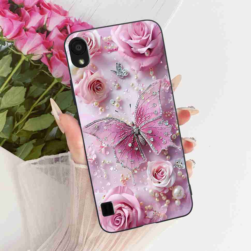 For ZTE Blade A5 2019 5.45" Case Luxury Design Popular Silicone TPU Black Cover Coque For ZTE Blade a5 A 5 2019 Phone Cases