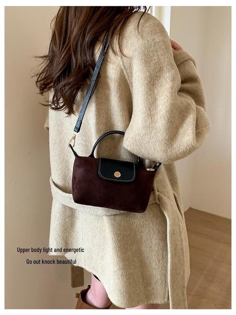 2025 Women's Crossbody Bag: Lightweight Suede Shoulder and Handbag