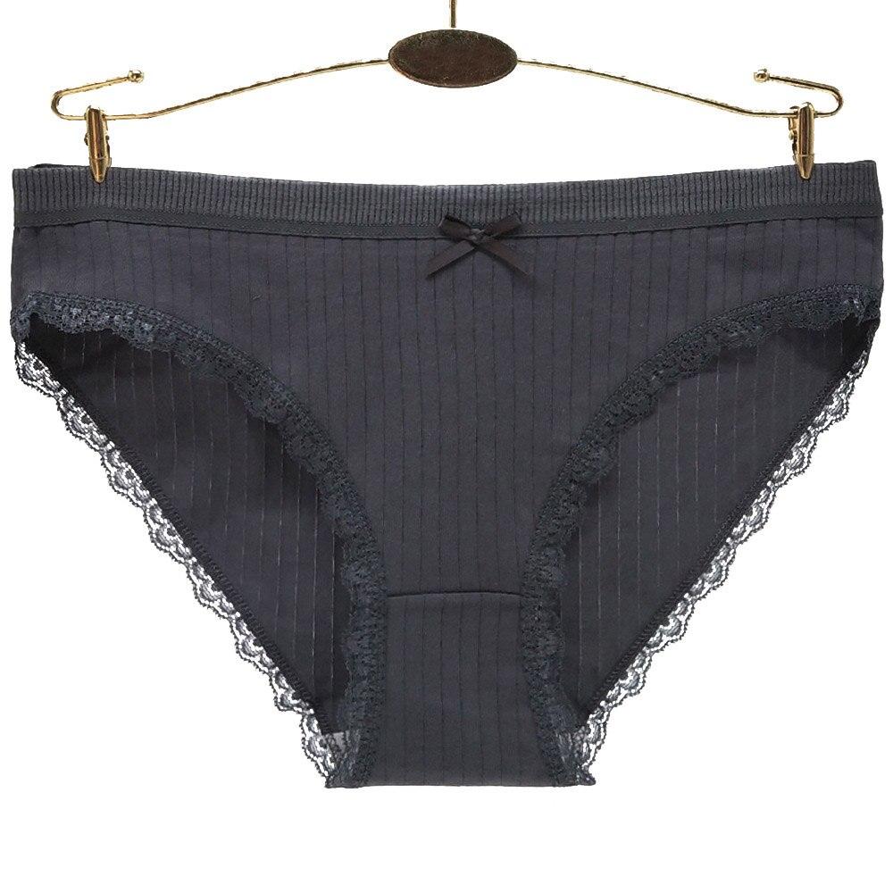 Frauen Slips Baumwolle Sexy Sport Höschen Mittlere Taille Weiche Feste Weibliche Unterwäsche Damen Knickers Dessous Unterhosen 6 Teile/los