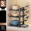 Multi-layer Kitchen Pot and Pan Organizer