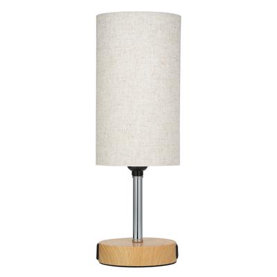 Nachtkastjelamp Nachtkastlamp met warmwitte LED-lamp Bureaulamp Touch Control USB A