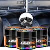 30ml Pintura para Cuero de Coche Crema para Zapatos Coloreado para Bolso Sofá Asiento de Coche Arañazo Tinte para Cuero Marrón Reparación Restauración Pintura de Cambio de Color