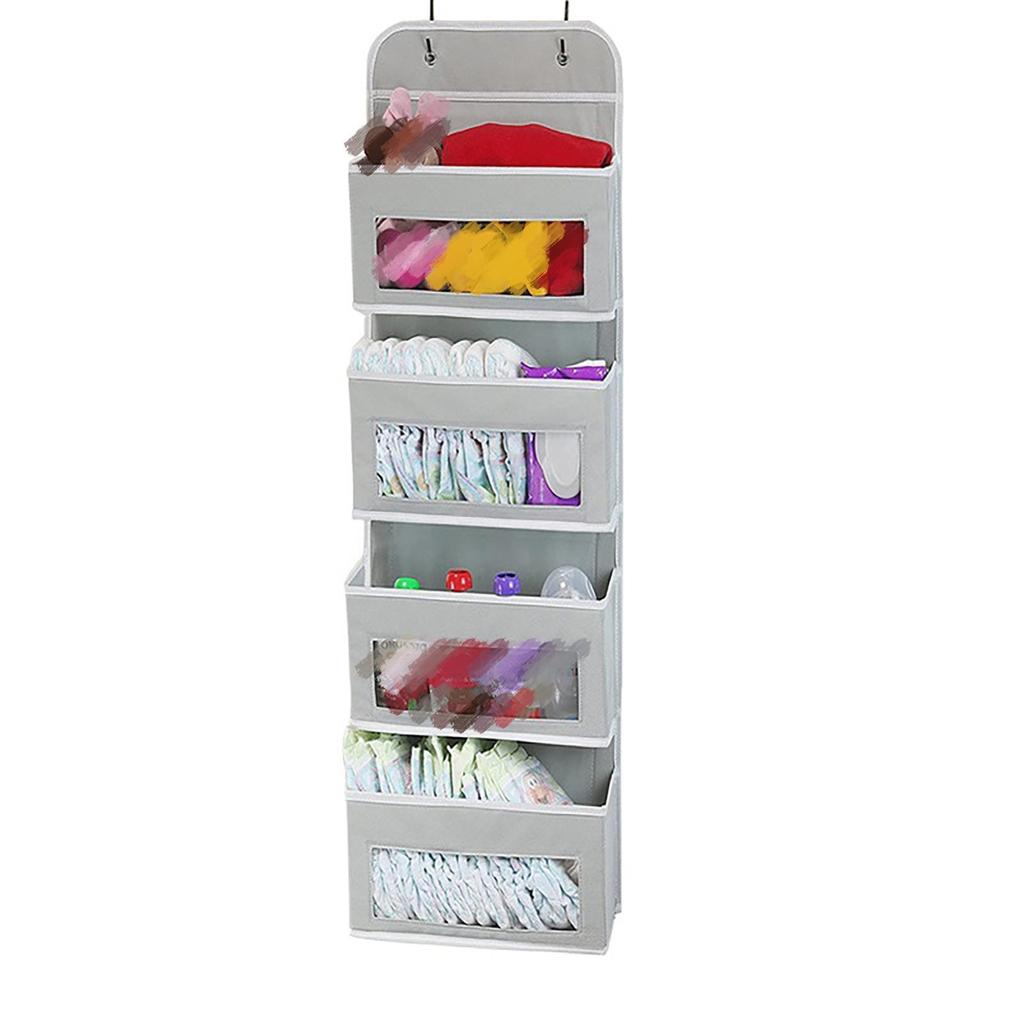 Hängende Aufbewahrungstasche, großes Fassungsvermögen, an der Wand montiert, waschbar, faltbarer Aufbewahrungs-Wandtaschen-Organizer