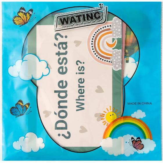 WATINC Spanish Words Phrases Poster - 16pcs Spanish Posters Set Classroom Decorations, Bilingual Study Learning Materials Teacher Supplies, Spanish