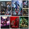 D-Devil May Cry-S Game Poster HD Art Sticky Wall Waterproof Home Living Room Bedroom Bar Aesthetic Decoration