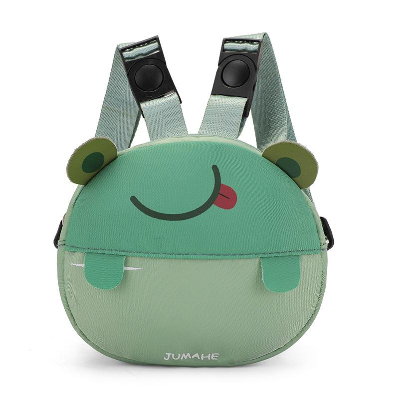 

Cute Animal Small Dog Harness Backpack Cartoon Pet Saddle Bag Travel Outdoor Snack Poop Bag S for 4-7.5kg