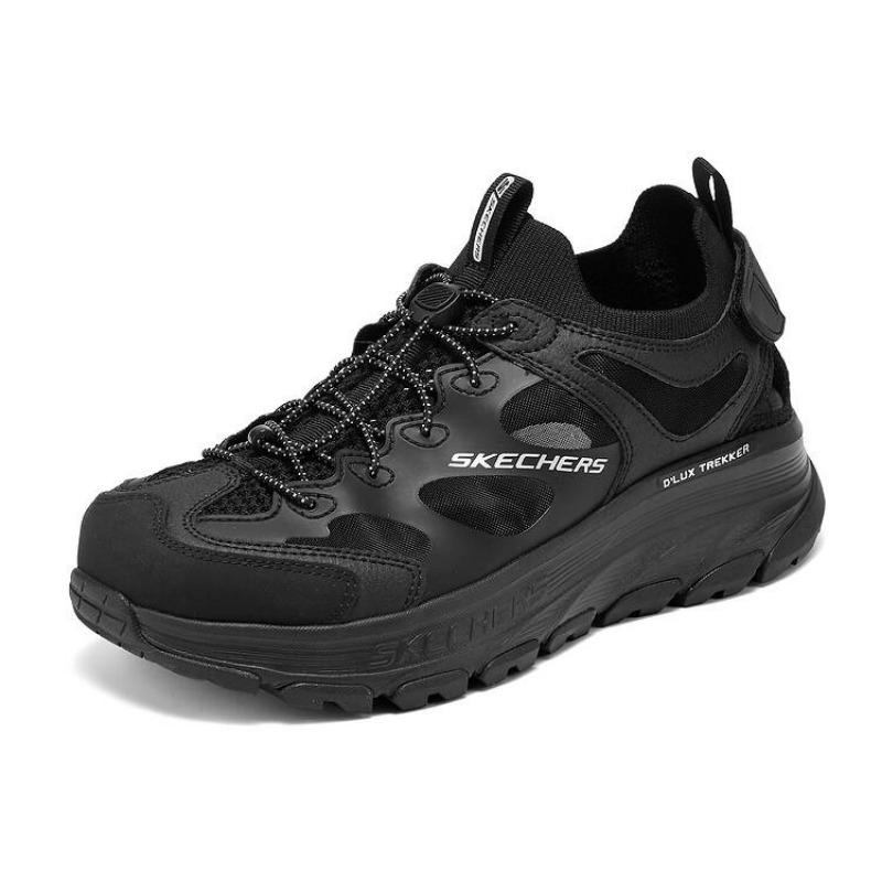 Skechers D'Lux Trekker Sandale Herren Outdoor Watsandalen Schwarz 237639-BBK