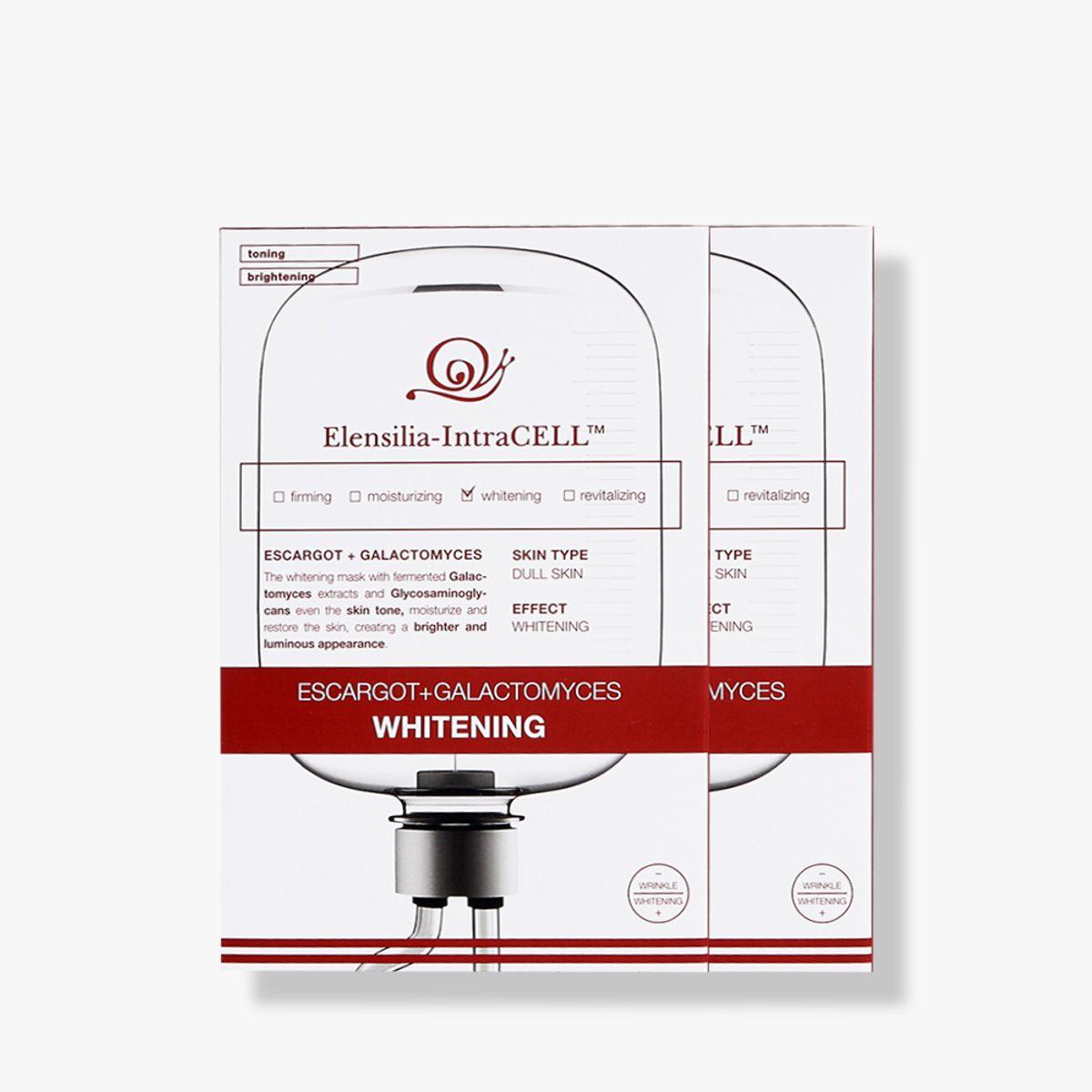 2 Intracell Escargot Galactomyces Whitening Masks