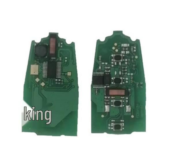 Compatible 4-Button 433MHz Remote Control Motherboard for Hyundai XD Old Model Smart Card