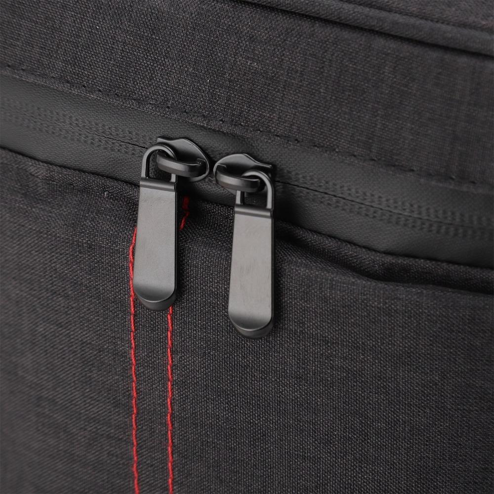 Canvas Material Wine Cooler Bag Black/Grey Portable Wine Tote Insulated Wine Case For Picnic