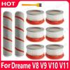 HEPA Filter Roller Brush Parts For Dreame V8 V9 V9B V9P XR V10 V11 Household Wireless Vacuum Cleaner Accessories