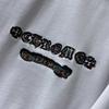 GZ-8952 CHROME HEARTS 2025 Sommer Neue Hohe Qualität Baumwolle Rundhals Lose Große Größe männer und frauen T-shirt Paar t-shirt