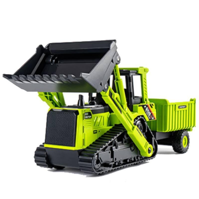 Construction Vehicle Inertia Car With Push And Pull Function For Kids Developmental Play