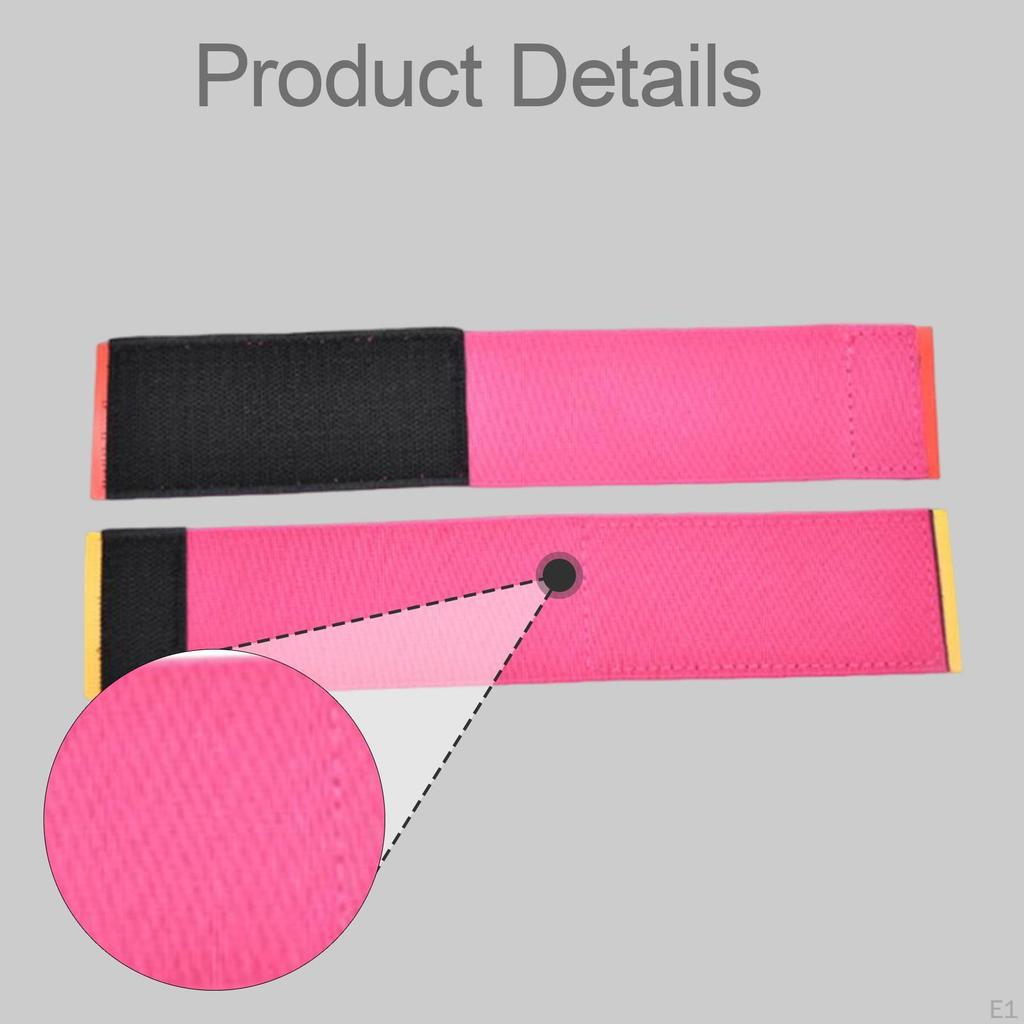 2Pcs Gymnastics Sticky Toes Durability Comfortable, Tumbling Equipment Bands for Workout,