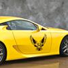 Auto Stickers Elegant Eagle Reflective Car Stickers Windows Motorbike Bumper Laptop Decor Waterproof Vinyl Decal
