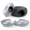 Interactive Round Small Cat Tunnel Nest Felt Kittens Bed House Scratcher Cat Donut Sleeping Pet Toy for Cats