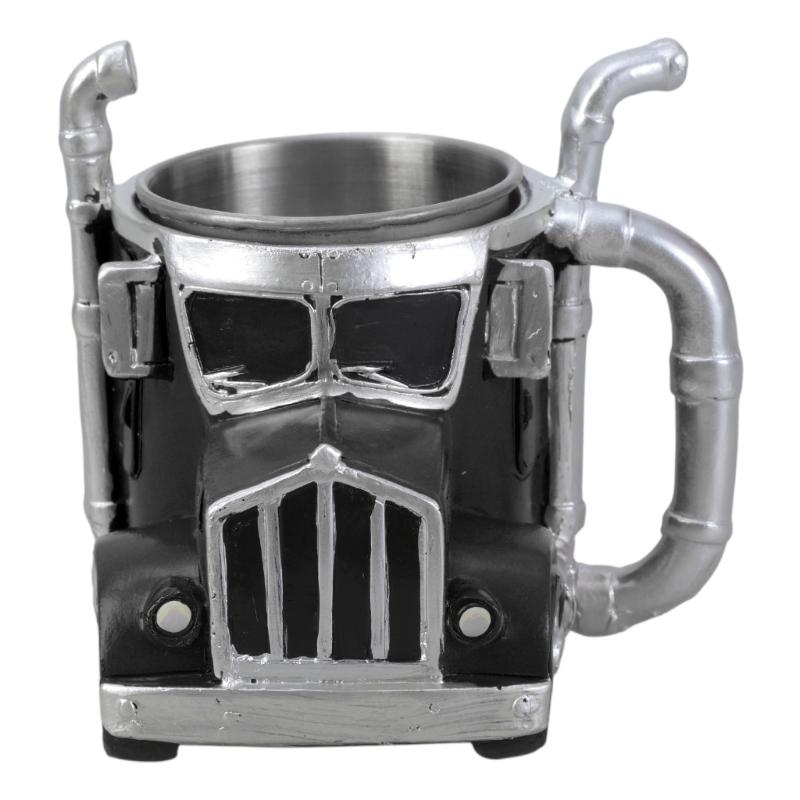 Realistic Truck Shape Mug With Sturdy Resin Materials Perfect For Truck Enthusiasts And Outdoor Sports Lover