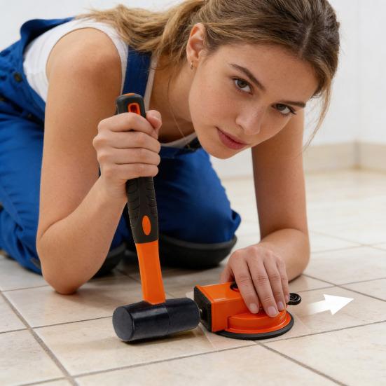 Unealtă Fixare Rosturi Podea Rezistentă la Uzură Reparare Rosturi Podea Aspirator Placă Prindere pentru Închiderea Rosturilor în Pardoseli Laminate Plăci Vinil Parchet Gresie