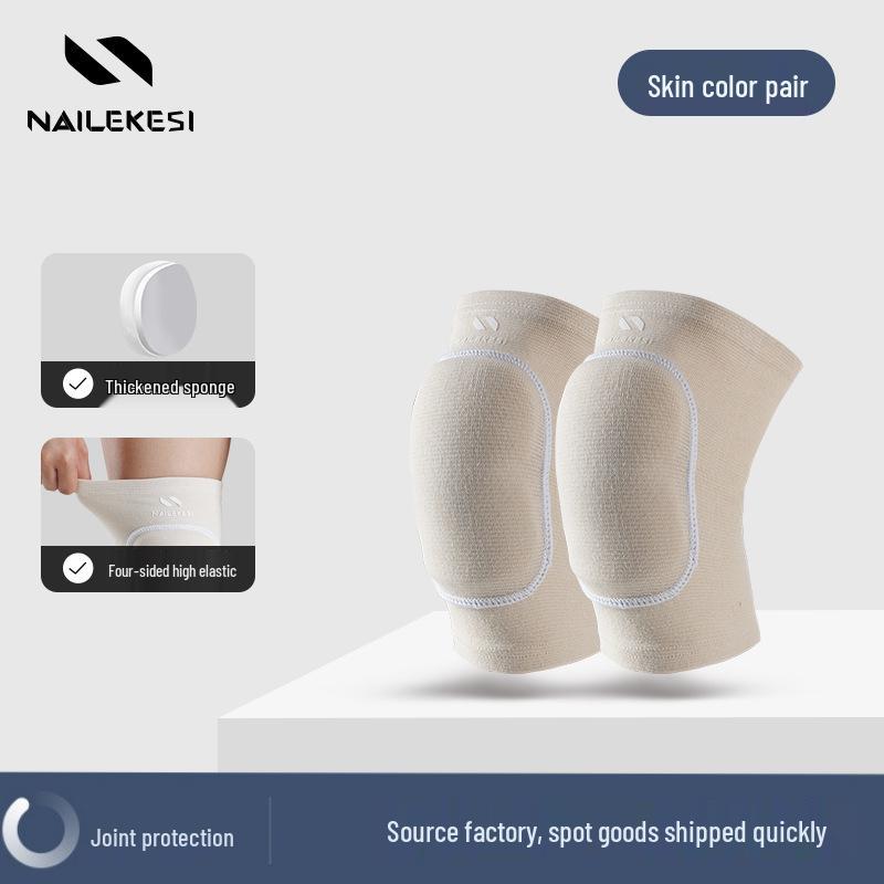 Breathable Thickened Sponge Knee Pads for Yoga, Dance, and Fitness - Suitable for All Ages and Seasons