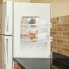 DOITOOL Bathroom Magnetic Bath 2 Bath with Storage No Drilling Set of Rack, Storage, Drainer, Tier, Rack, Hooks, Bathroom, Washroom, Kitchen, Rack,