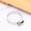 10Pcs 3.5cm Drive Hose Clamps Stainless Steel Water Square Pipe Fastener Buckle