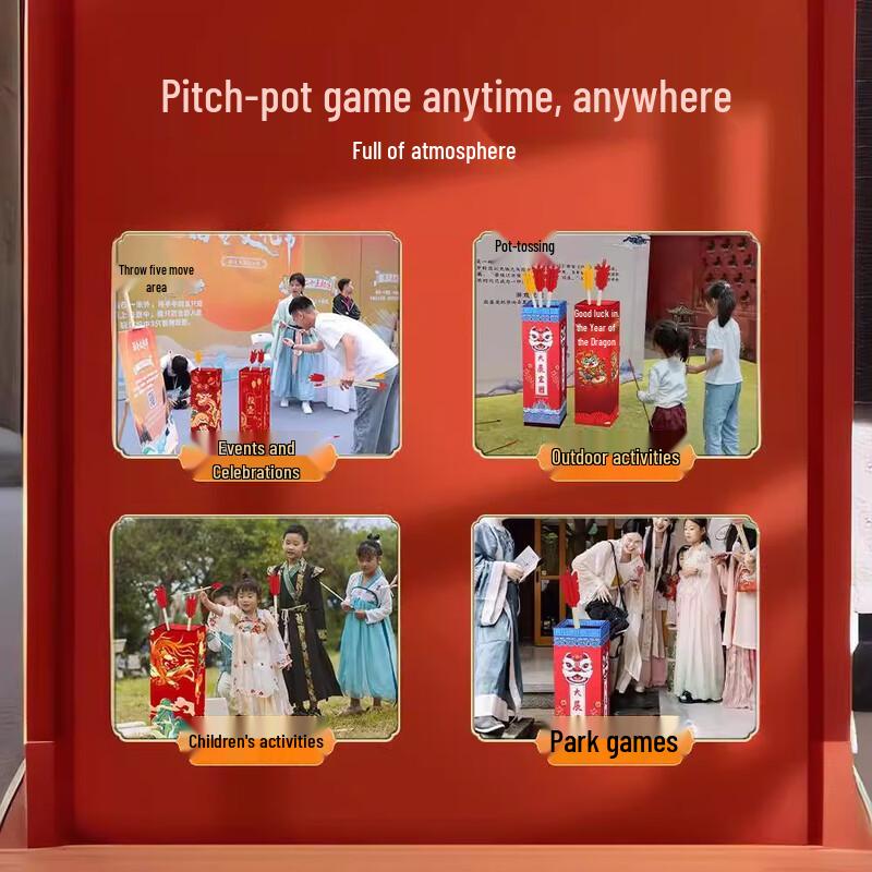 Traditionelles Chinesisches Touhu Pfeilwurfspiel Set