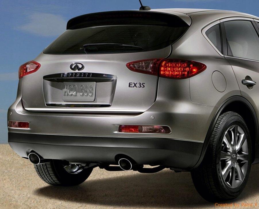 Infiniti EX - CHROME STRIP Chrome Tailgate