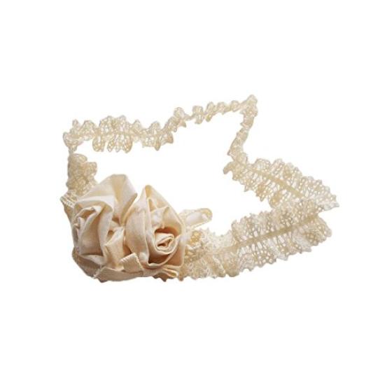 

Органический хлопок детский волос мини сделано Amorosa mamma повязка, розовый, Япония, белый