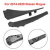 2Pcs Windshield Wiper Side Trim Cover  Front Windshield Wiper Arm Cowl Lightweight for Nissan XTrail Rogue 2014-2018