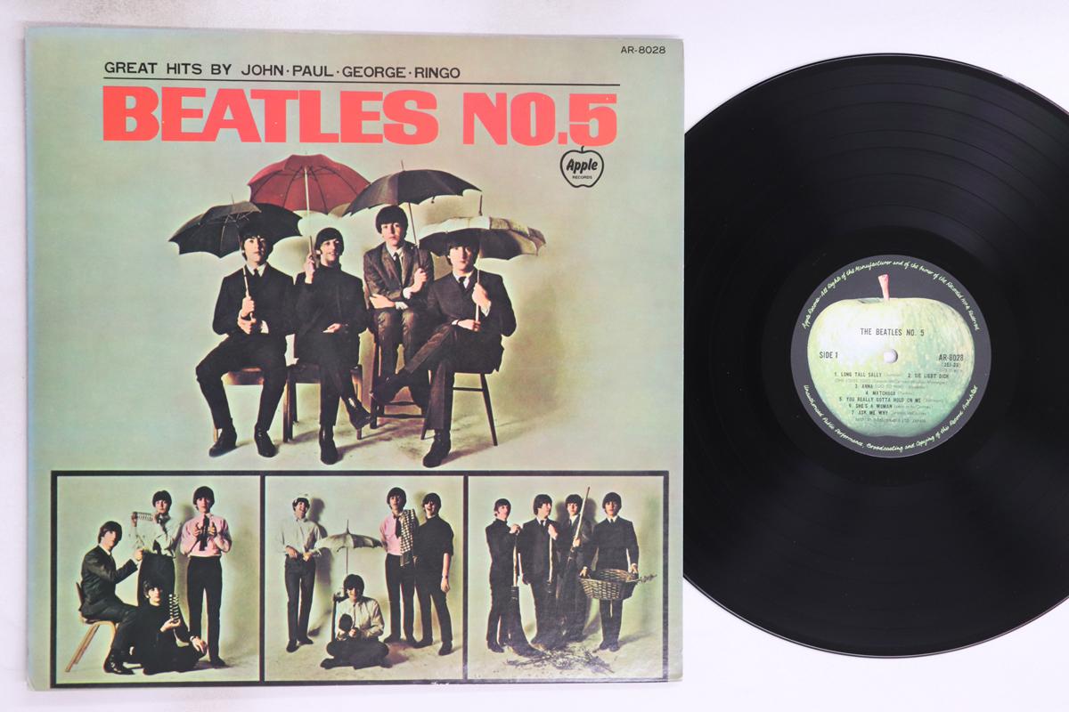 

LP Record BEATLES - Beatles No.5 AR8028 APPLE 1973 Japan Rock Used