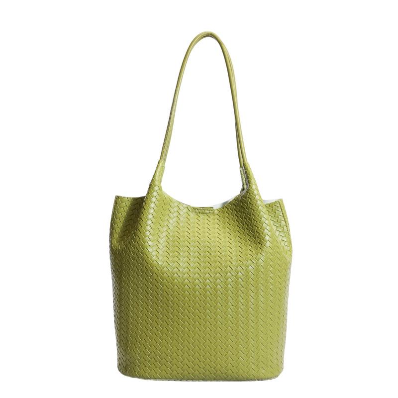 Women's 2026 Fashion Woven Tote Bag - Versatile, High-End, Large Capacity Shoulder Handbag