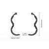 Protective Bumpers Rings for 2 Drones Accessories Propellers Guard AntiCollision Impact Protectors Props Bumpers Guard