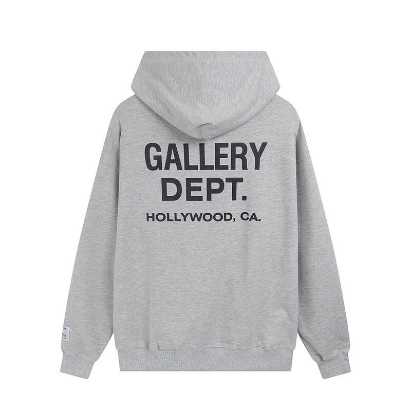 Graffiti Letter Print Hooded Sweatshirt Jacket Men Loose Fit Streetwear Long Sleeve Cotton Pullover