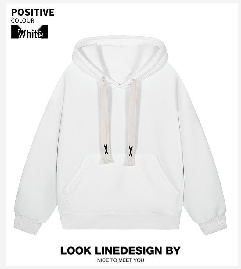 2025 Autumn/Winter Unisex Loose Casual Henley Hoodie Jacket