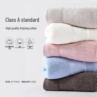 Asciugamano da bagno 100% cotone antibatterico di grado A - Spesso, morbido, assorbente, ad asciugatura rapida, salvietta per adulti