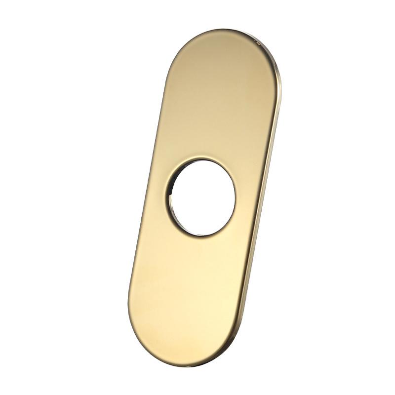 304 Stainless Steel Brushed Kitchen Faucet Cover10 Inch Decorative Plate Base Bathroom 6-inch Sheathing