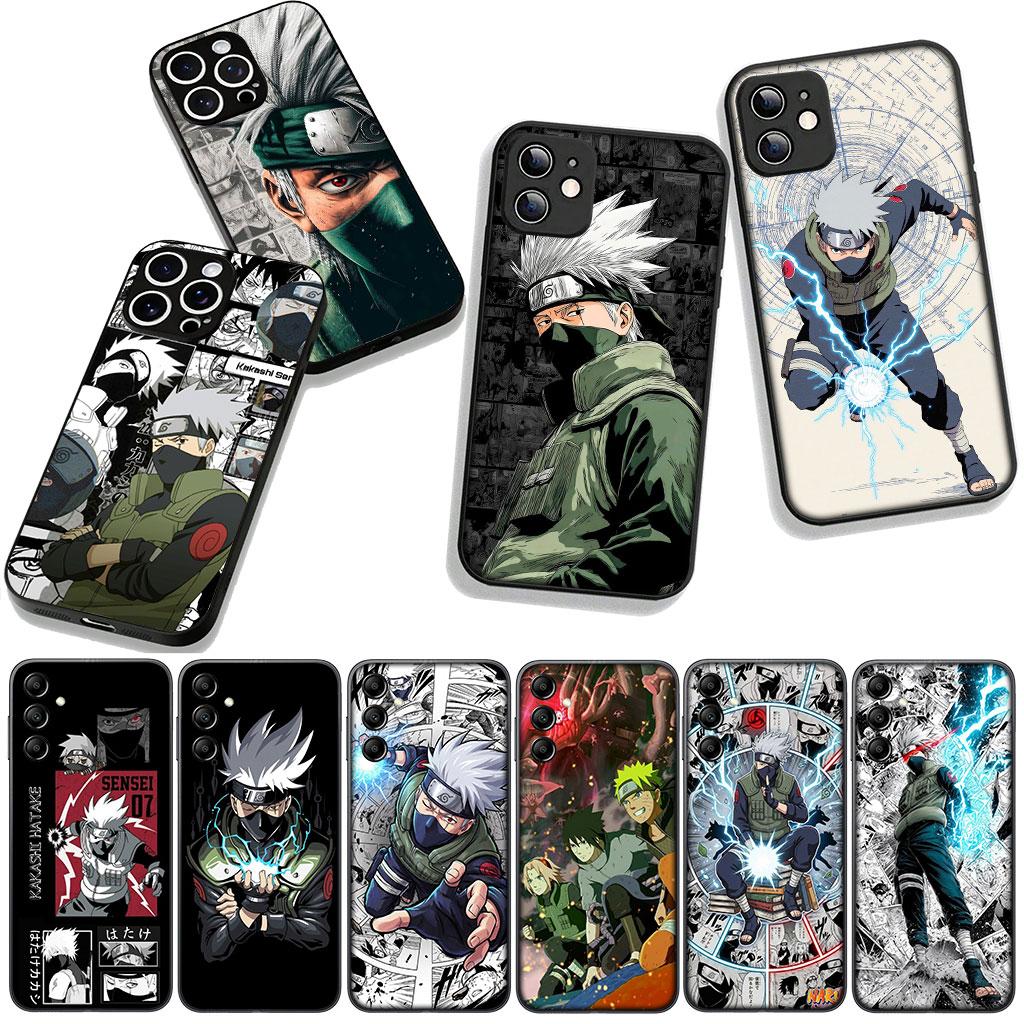 Anime Kakashi Hatake Narutos Phone Cover Case for Apple iPhone 16 15 14 Plus 13 12 Mini 17 Pro Max + ProMax 16E Air 16+ Casing