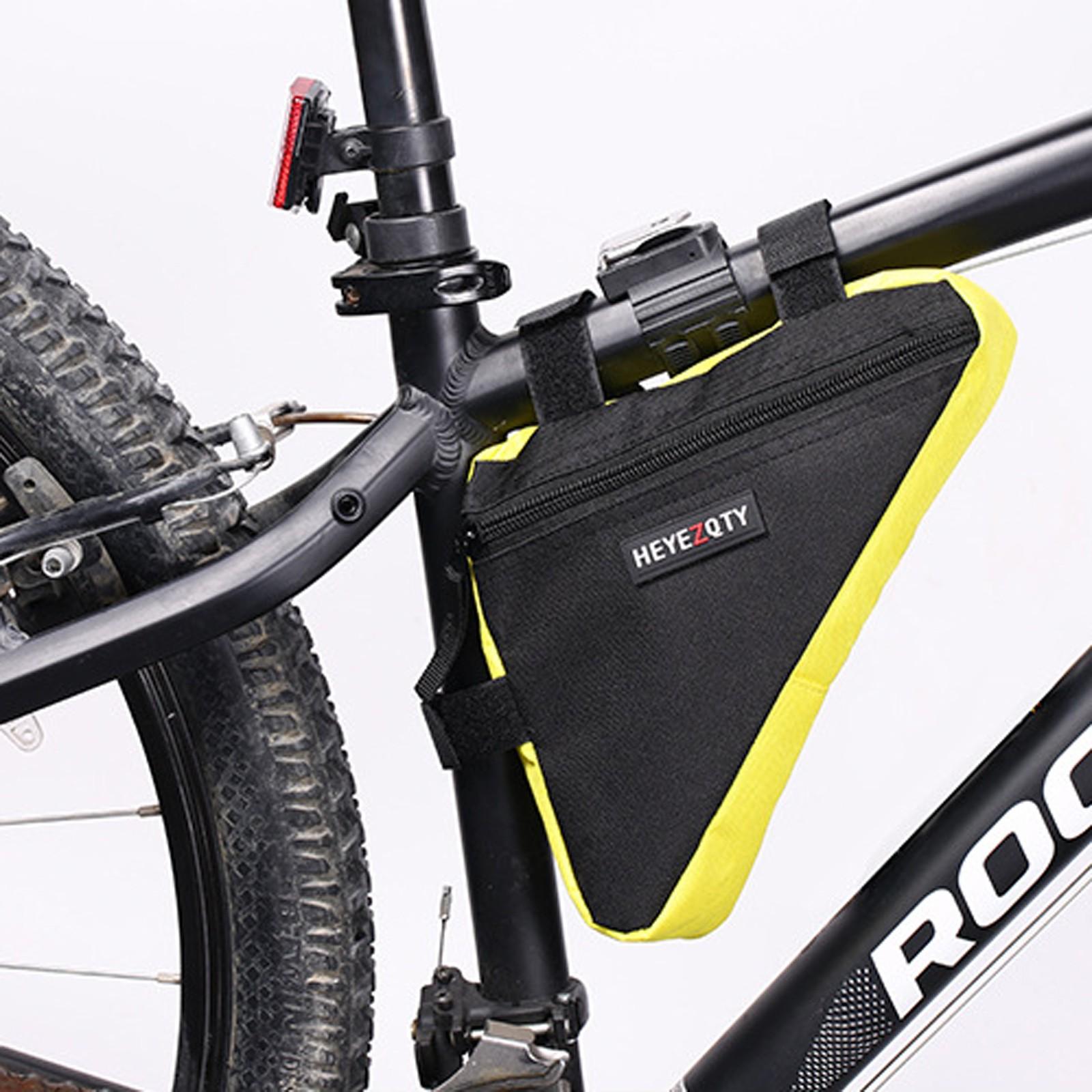 

Рамная сумка, передняя трубчатая рама, руль, водонепроницаемые велосипедные сумки, чехол-держатель, сумка для инструментов на горном велосипеде, уличный One Size жёлтый