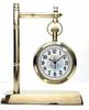 Antique Desk Clock Vintage Table Top Antique Brass Decorative Gift