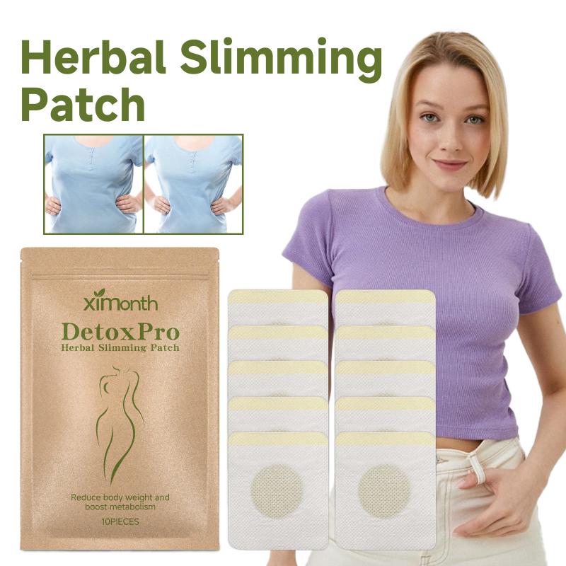 Herbal Slimming Patch with Mugwort Extract for Tummy and Thigh Effective Body Firming Sticker Wear Anytime Anywhere