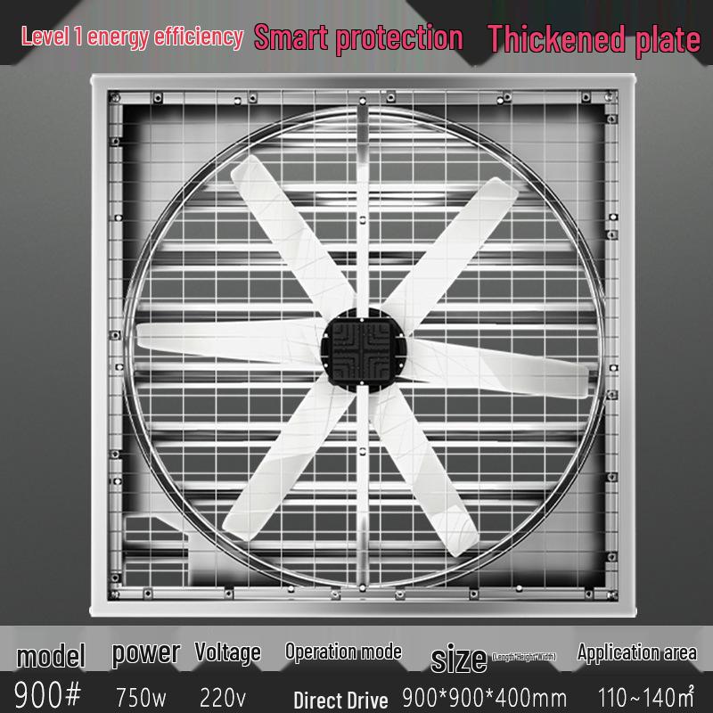 Industrial Variable Frequency Exhaust Fan for Farm & Greenhouse Ventilation Cooling