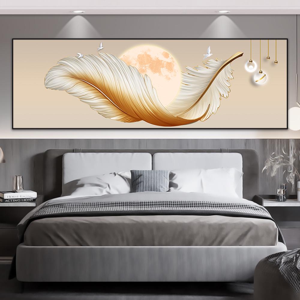 Luxury Minimalist Aluminum Alloy Bedroom Wall