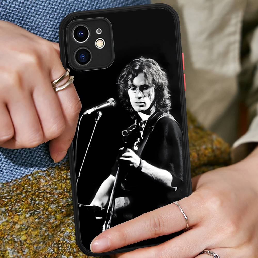 J-Jeff B-Buckley Phone Cases For IPhone 16 15 14 Plus 13 12 11 Pro Max Matte Oft Bumper Phone Cover